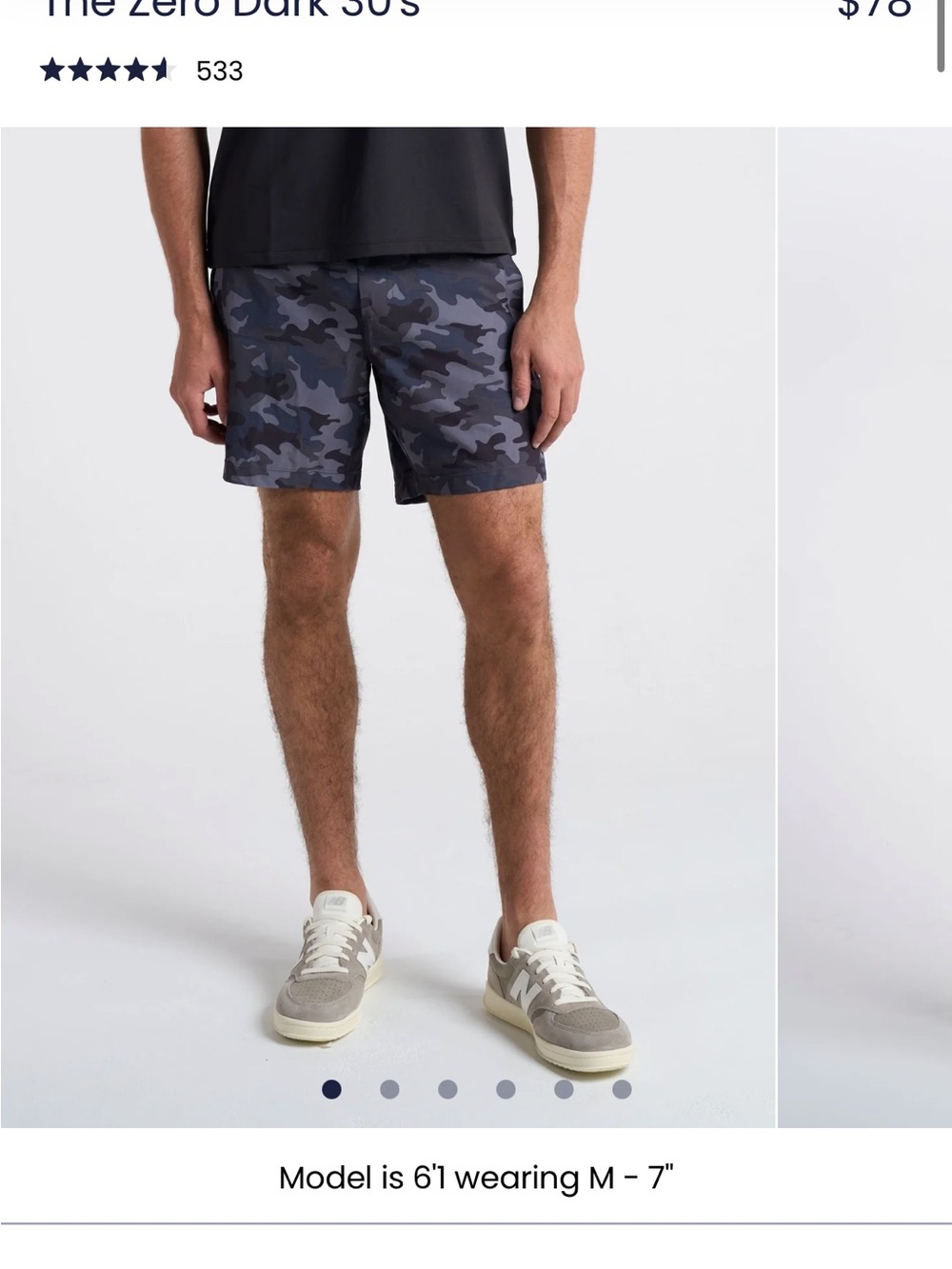 Birddogs The Zero Dark 30s Camouflage Athletic Shorts - Navy/Gray